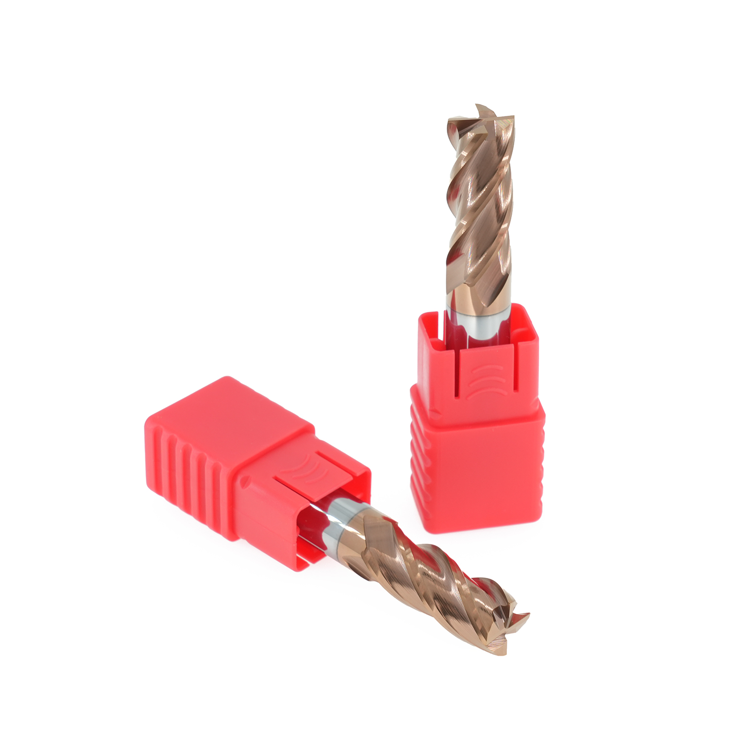 उच्च प्रदर्शन एचआरसी58 4 बांसुरी स्क्वायर एंड मिल्स