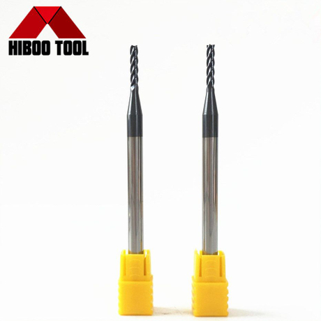 Moinho de extremidade longo do pesco&ccedil;o do carboneto cont&iacute;nuo de HRC55 4flutes